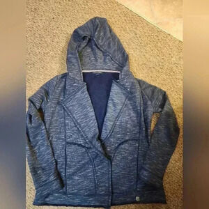 Tommy Hilfiger blue cardigan hoodie